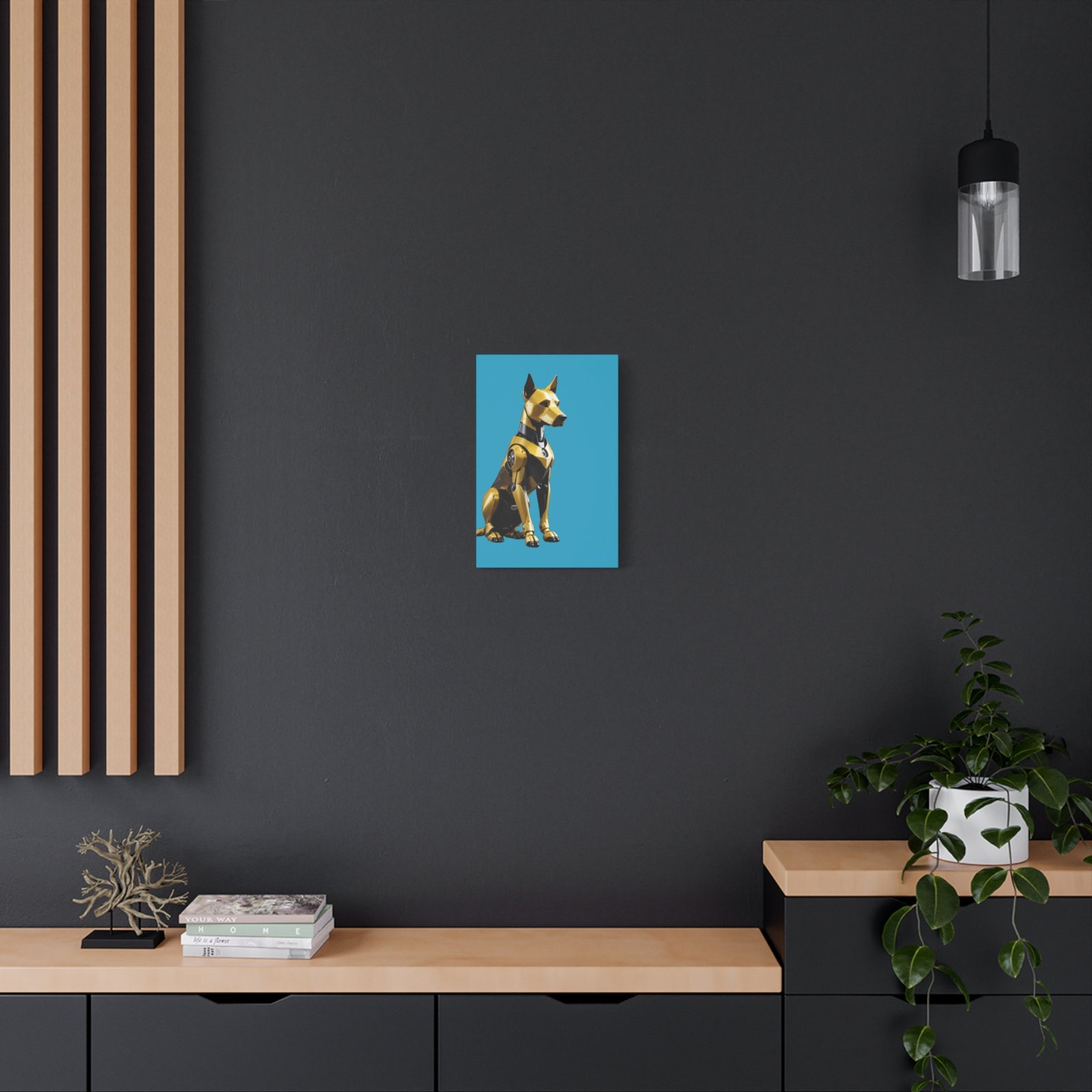 Robot Dog Art Canvas Print - Modern Home Decor - Image 12