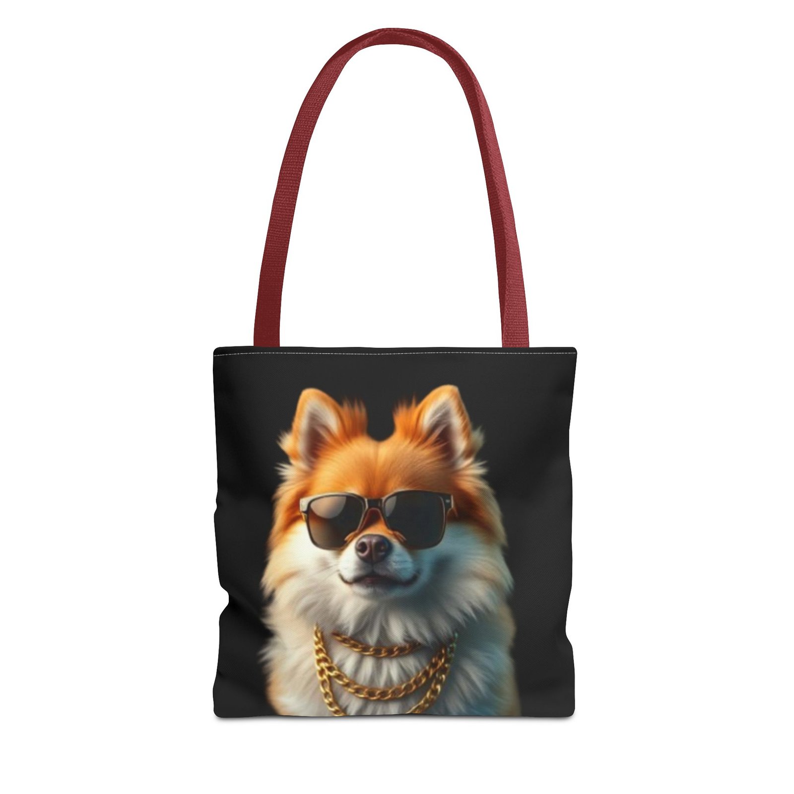 Pomeranian Stylish Dog Tote Bag, Trendy Pet Lover Gift, Funky Beach Bag, Cute Tote for Dog Owners, Fun Shopping Bag - Image 5