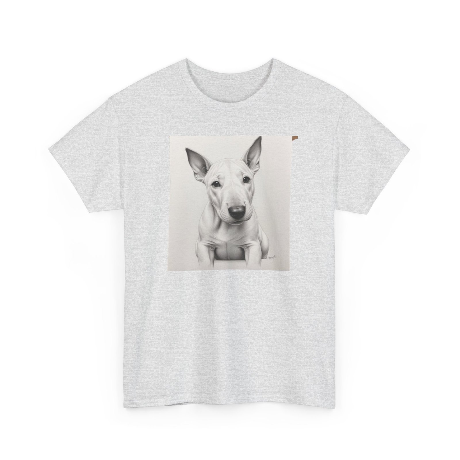 English Bull Terrier Unisex Heavy Cotton Tee - Image 7
