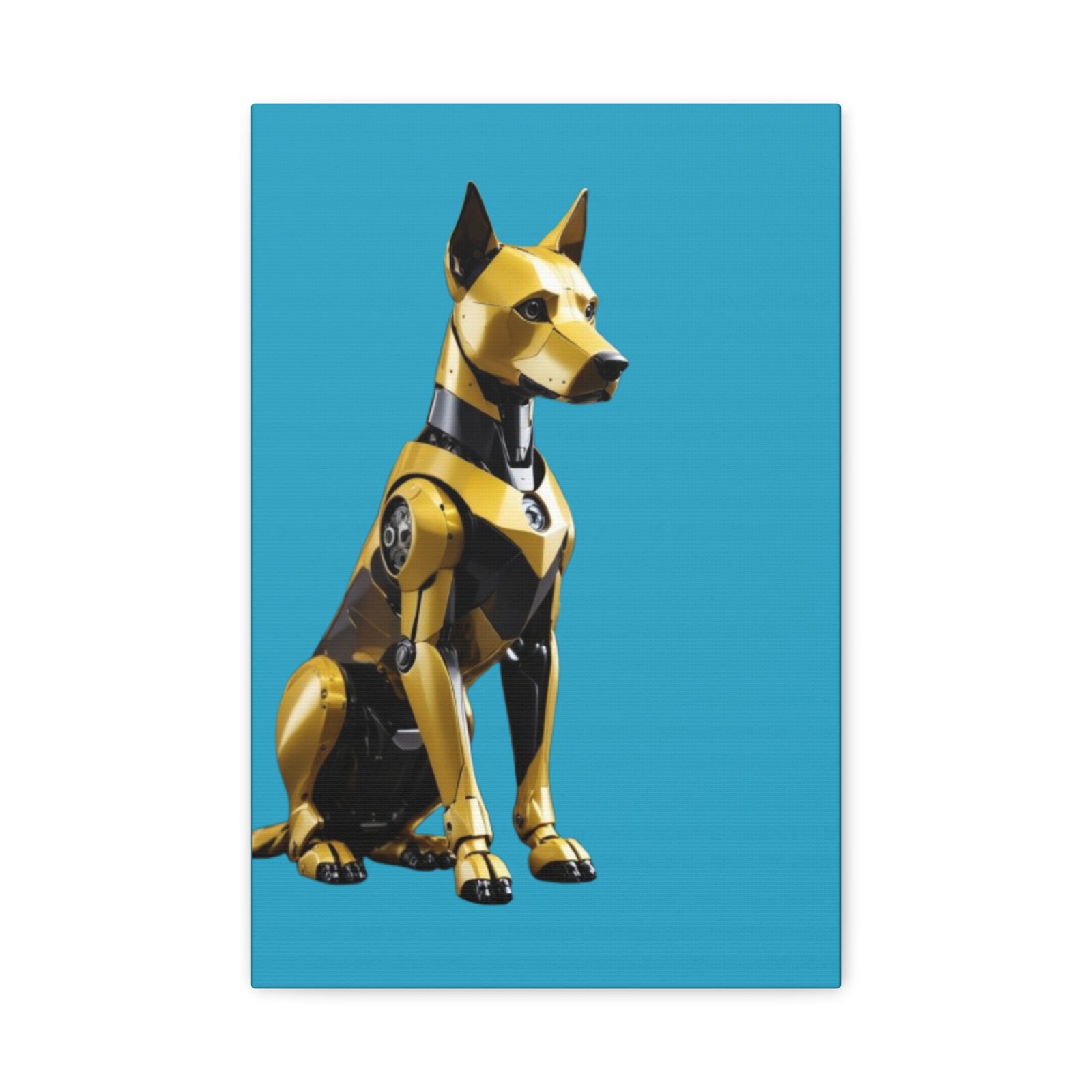 Robot Dog Art Canvas Print - Modern Home Decor - Image 9