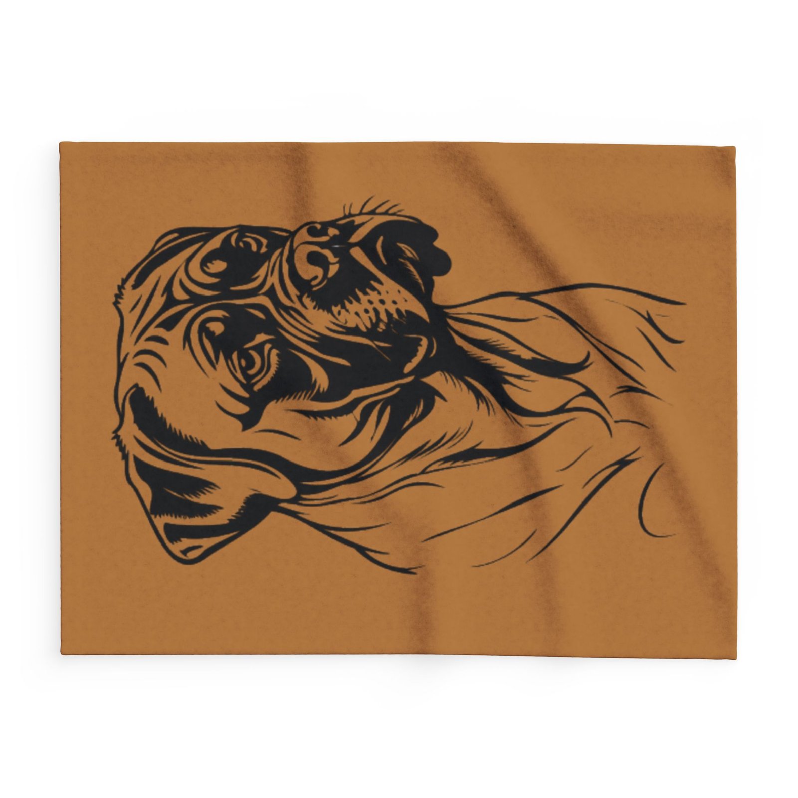 Boxer Fleece Blanket, Dog Lover Gift, Pet Keepsake, Home Decor, Warm Throw for Winter, Cabin or Dog-Themed Parties - Image 2