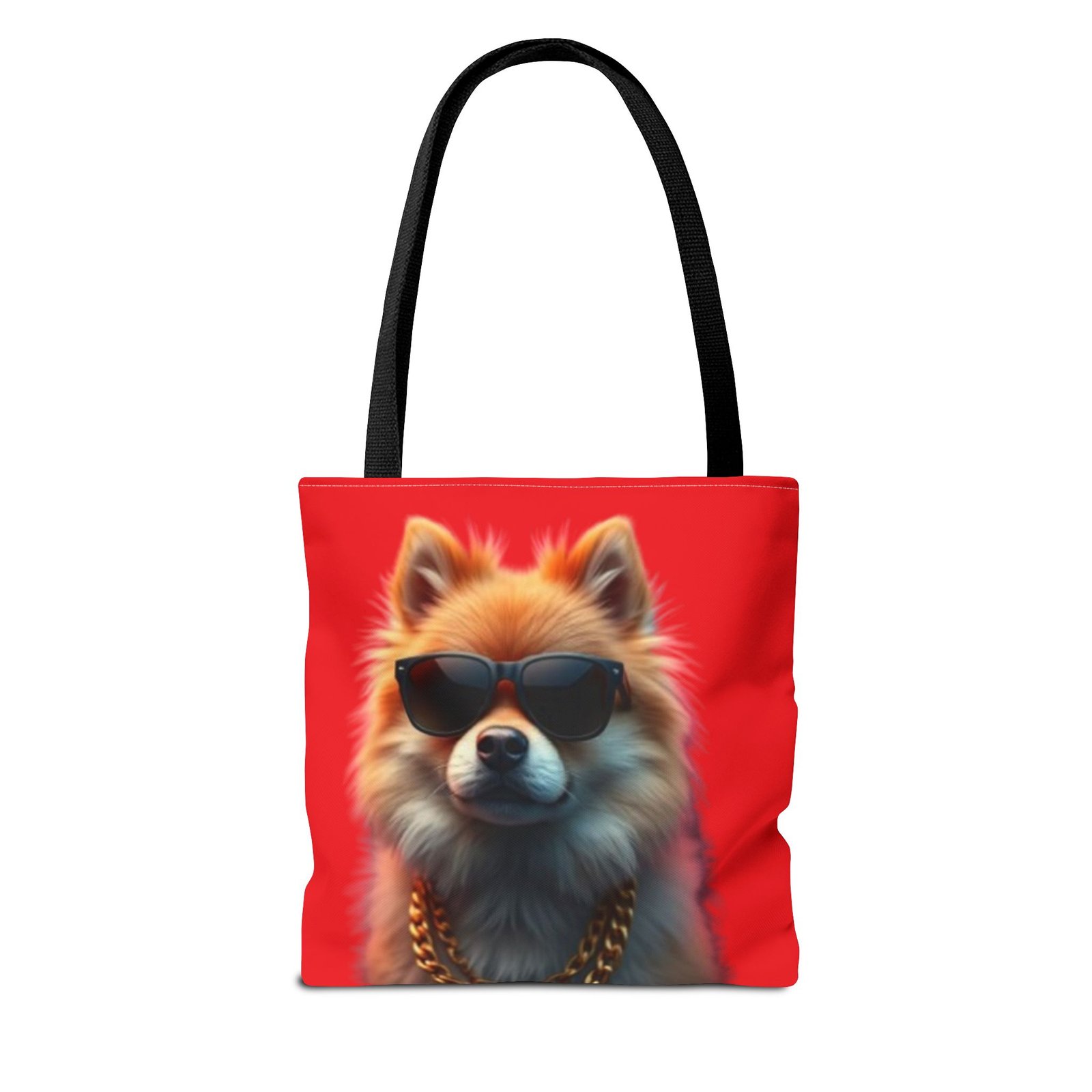Pomeranian Stylish Dog Tote Bag, Trendy Pet Lover Gift, Funky Beach Bag, Cute Tote for Dog Owners, Fun Shopping Bag - Image 2