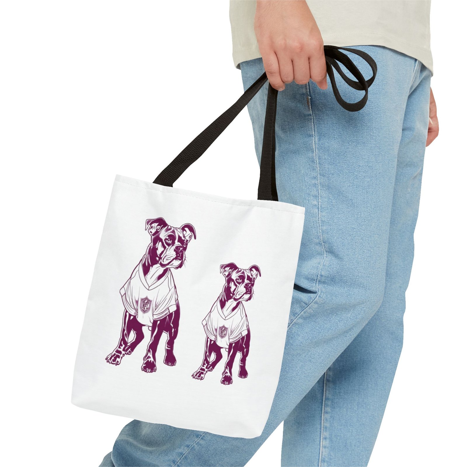 Boxer Dog Pet Lover Tote Bag - Stylish Dog Lover's Accessory - Image 3