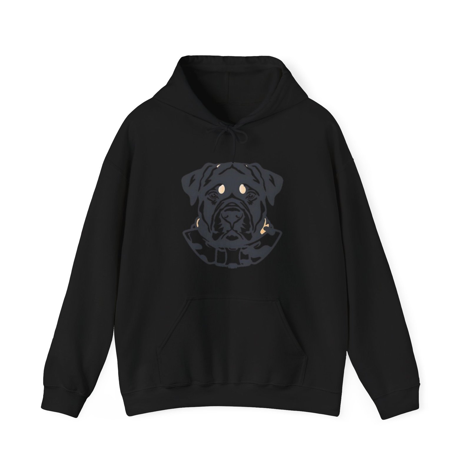 Rottweiller Rotty Dog Lover Puppy Hoodie Unisex Heavy Blend™ Hooded Sweatshirt 08 - Image 9