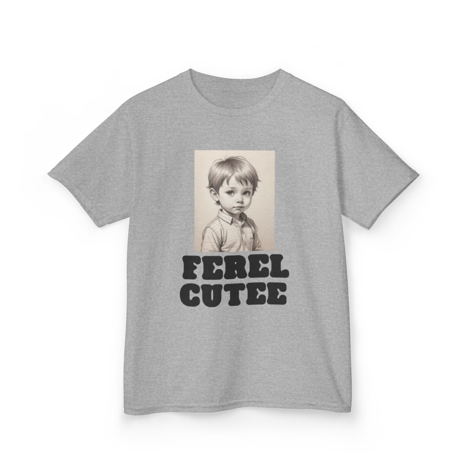 Ferel Cutee Kids Heavy Cotton™ Tee - Image 7