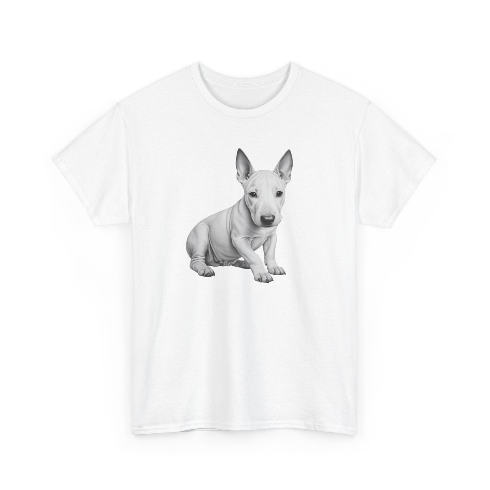 English Bull Terrier Unisex Heavy Cotton Tee - Image 3