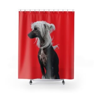 Dog Lover Funny Shower Curtain | Cozy Pet Decor, Dog Lover Gift, Rustic Bathroom Accessory, Home Decoration