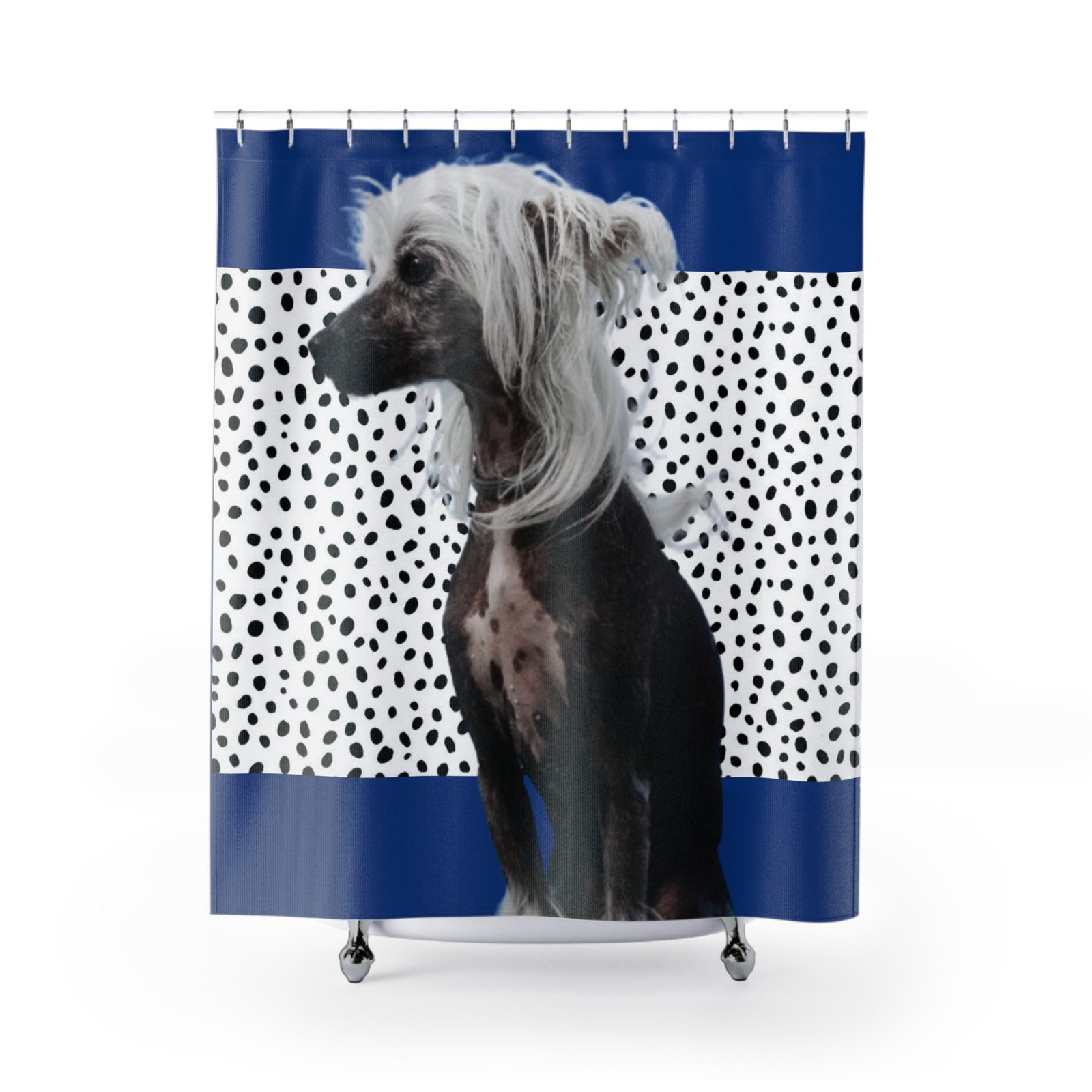 Dog Lover Funny Shower Curtain | Cozy Pet Decor, Dog Lover Gift, Rustic Bathroom Accessory, Home Decoration