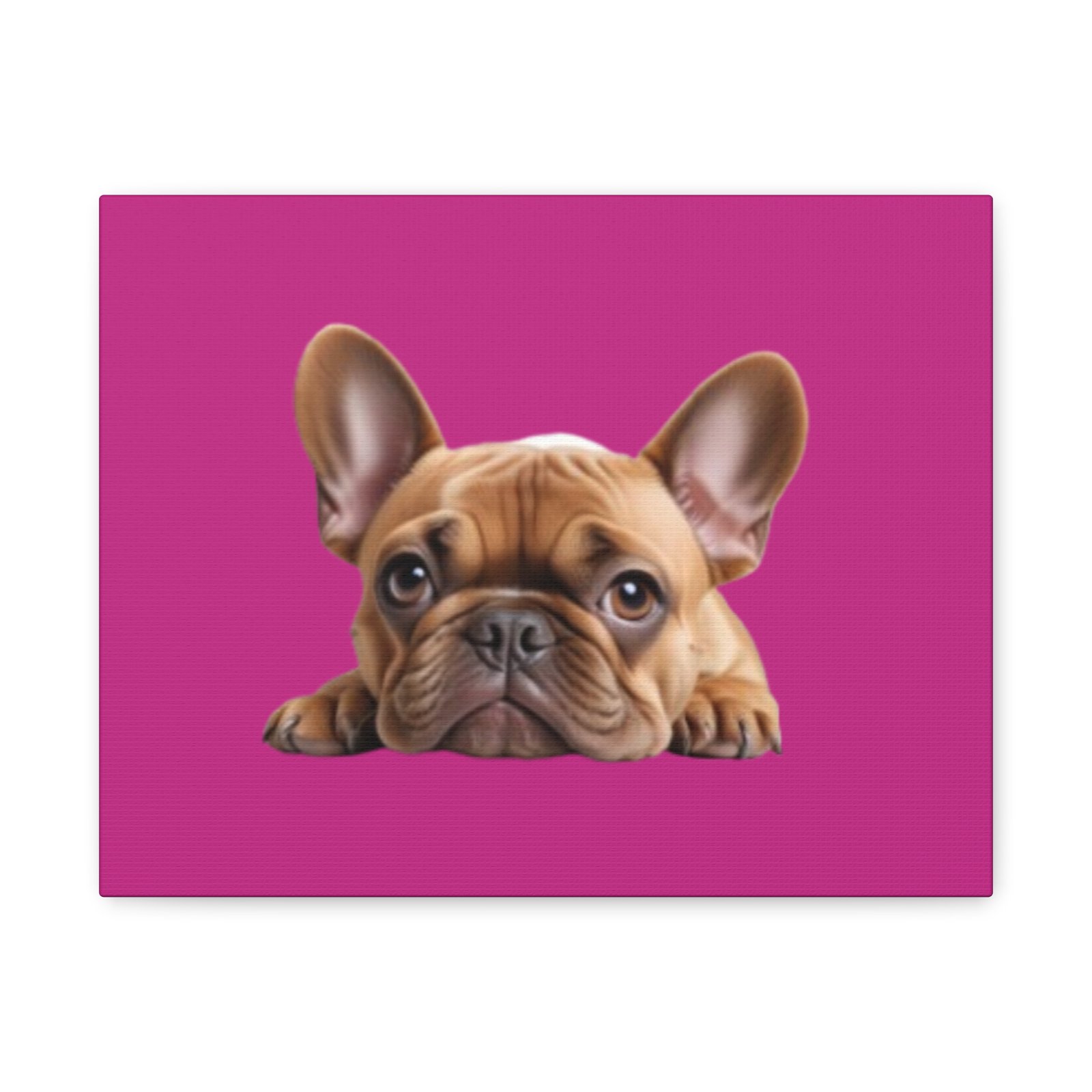 French Bull Dog Canvas Art - 1.25" Stretched Matte Print for Pet Lovers - Image 9