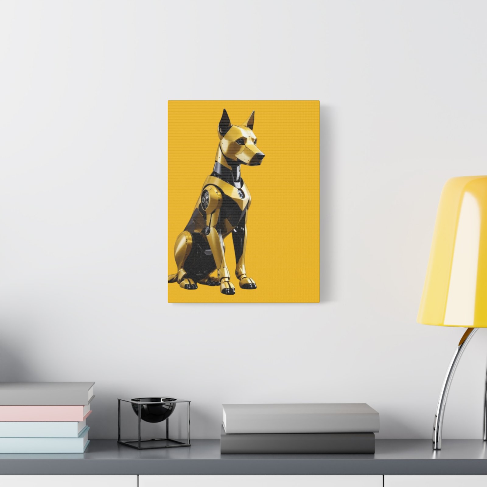 Robot Dog Art Canvas Print - Modern Home Decor - Image 7