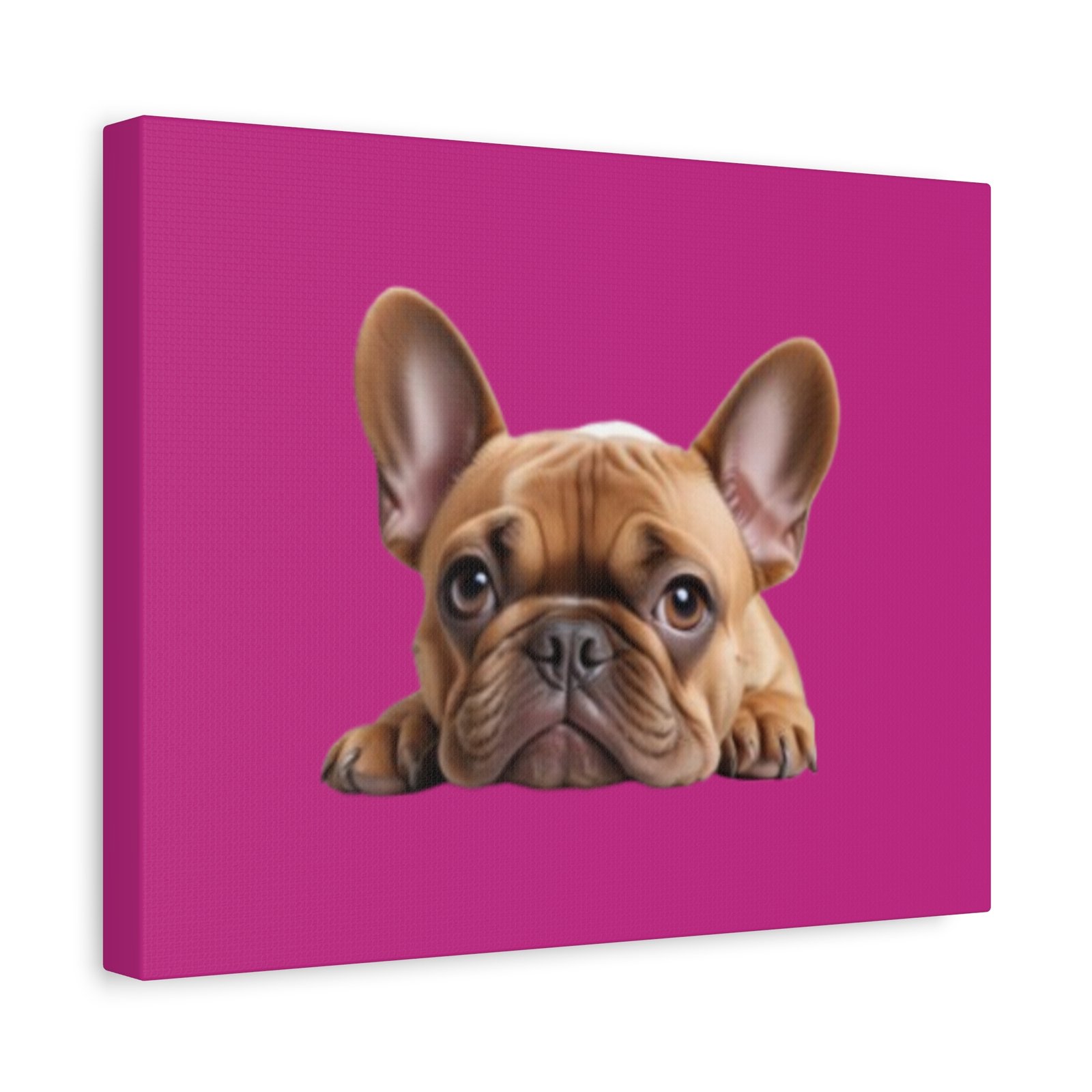 French Bull Dog Canvas Art - 1.25" Stretched Matte Print for Pet Lovers - Image 10