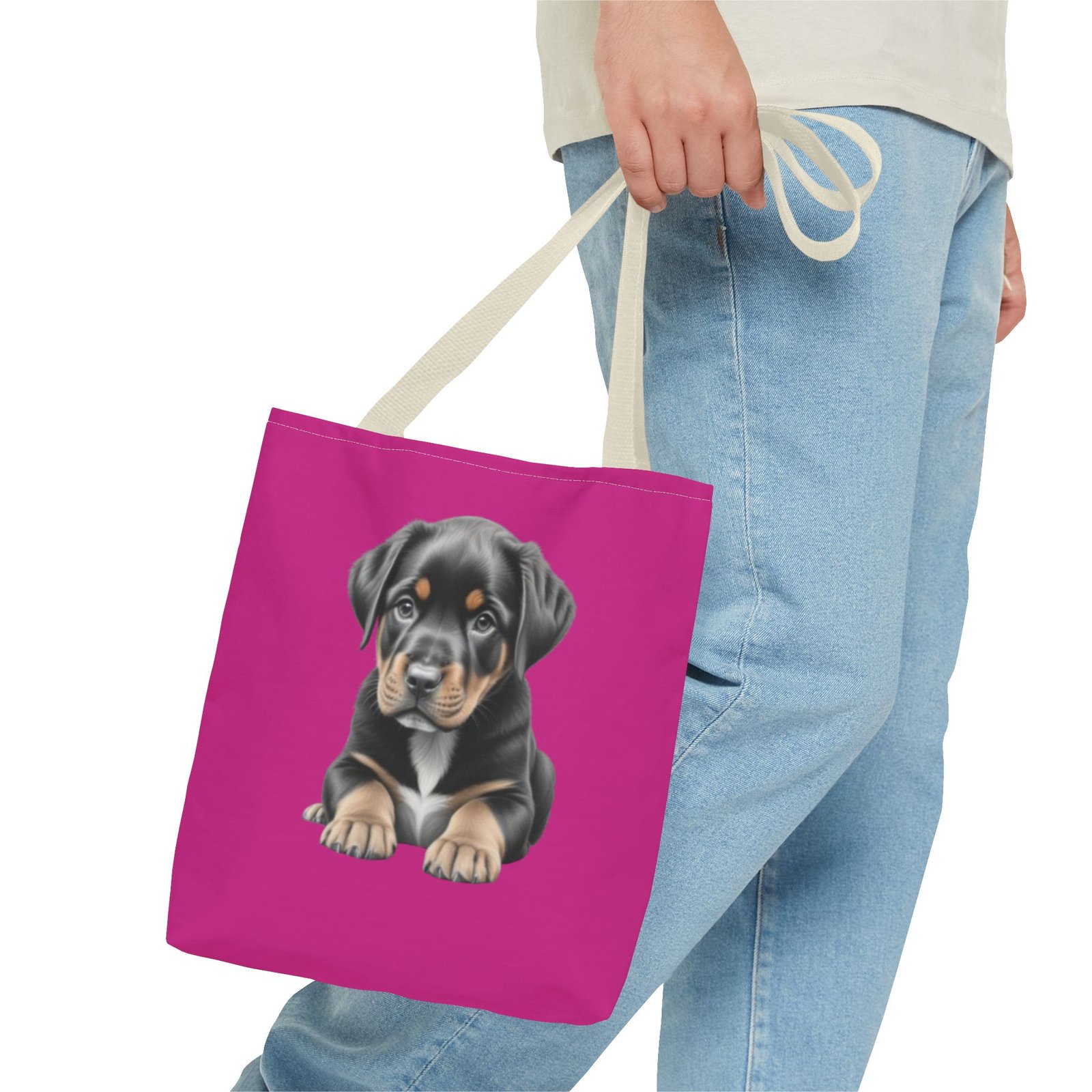 Rottweiler Tote Bag - Stylish Dog Lover's Accessory - Image 15
