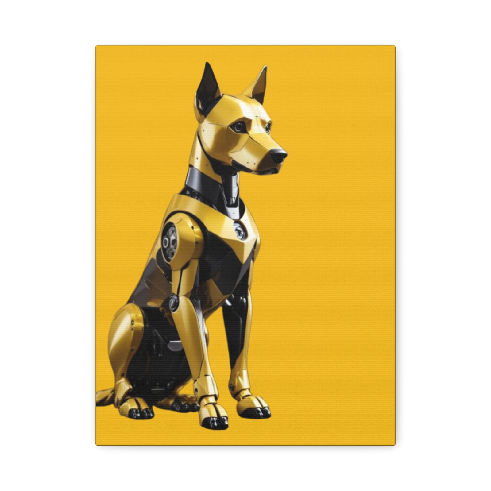 Robot Dog Art Canvas Print - Modern Home Decor - Image 5