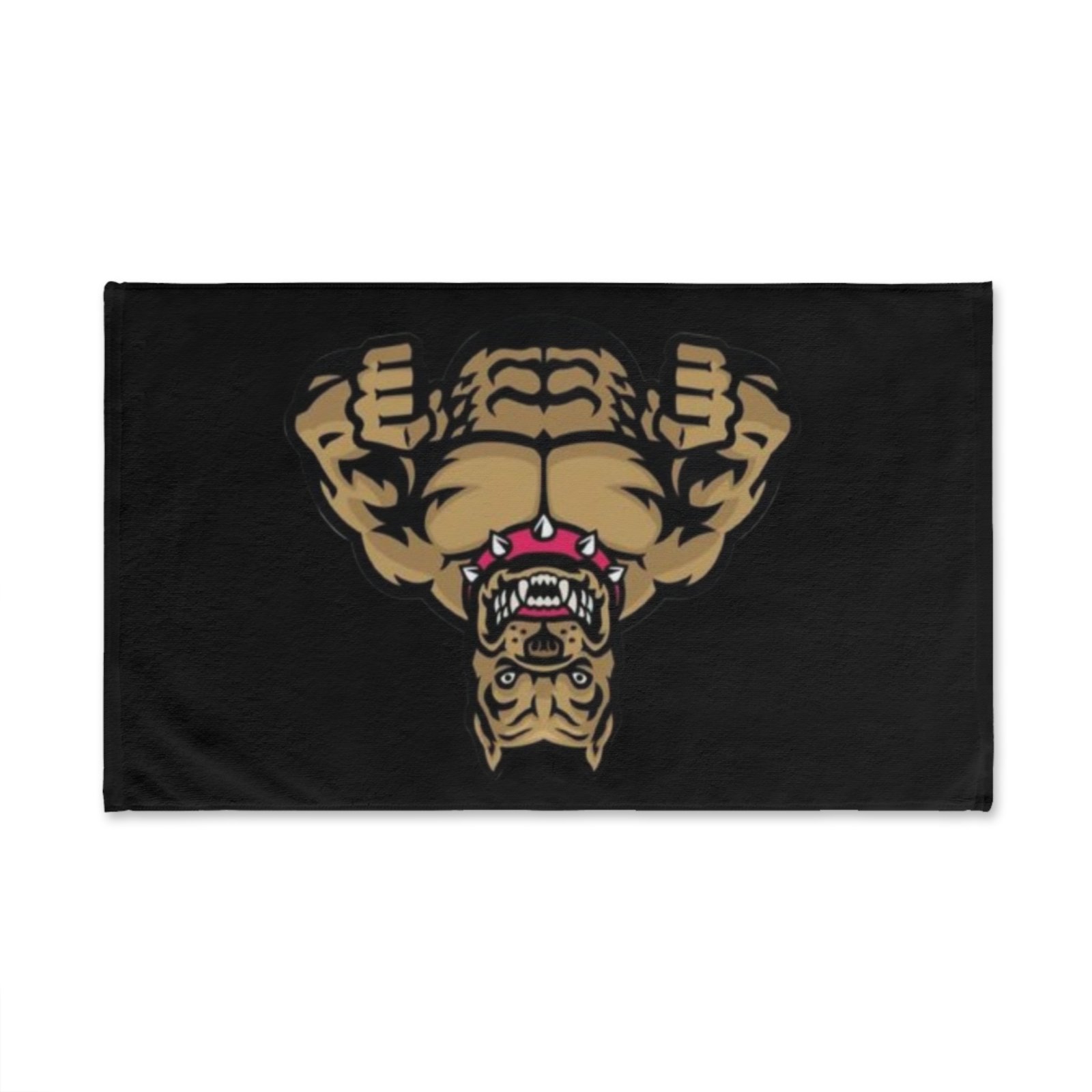 Boxer Plaid Hand Towel, Dog Lover Gift, Kitchen Decor, Pet Accessories, Unique Home Decor, Holiday Gift Idea - Image 2