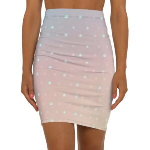 Elegant Floral Mid-Waist Pencil Skirt for Women - Perfect for Work or Casual Outings