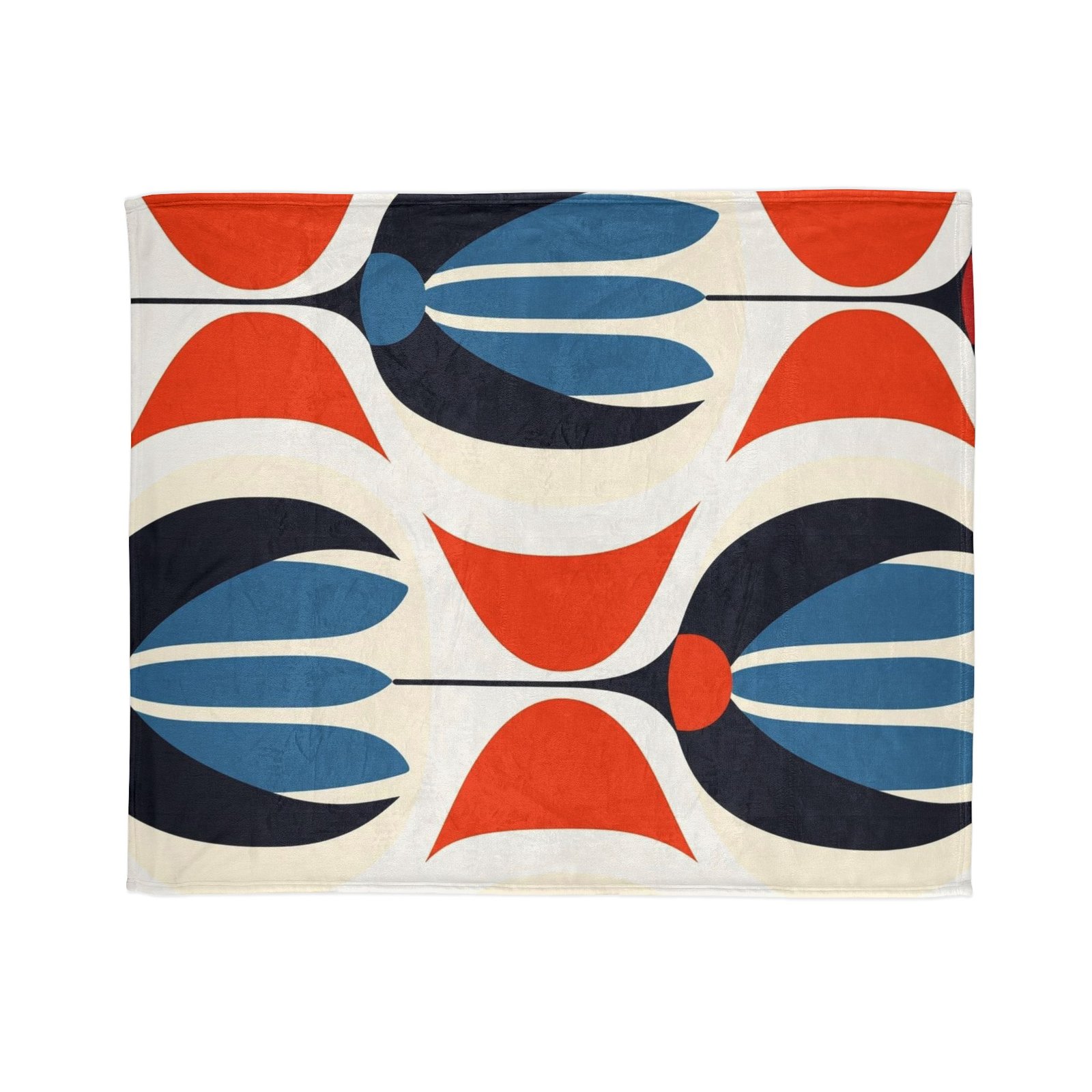 60s patterns Soft Polyester Blanket - Image 5