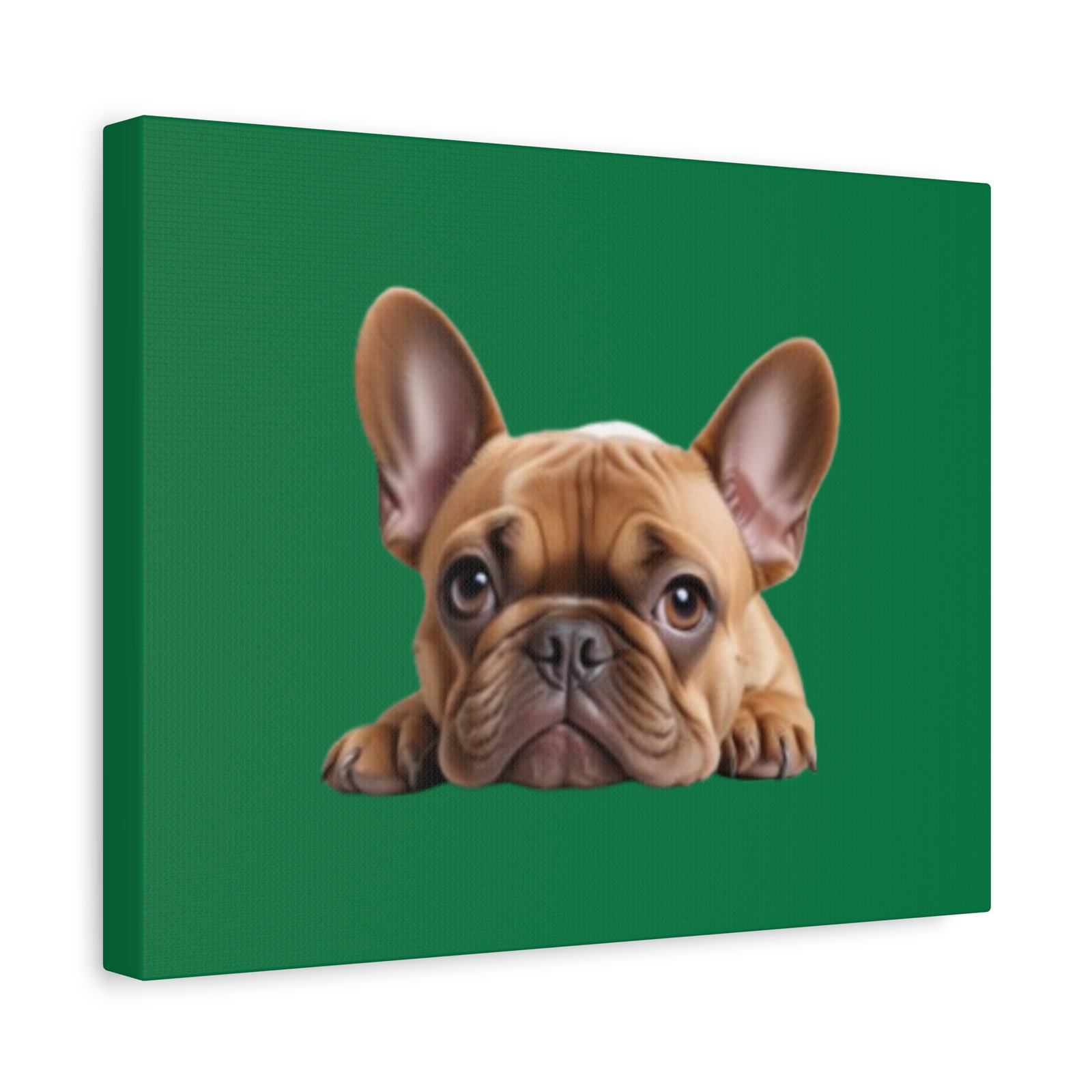 French Bull Dog Canvas Art - 1.25" Stretched Matte Print for Pet Lovers - Image 10