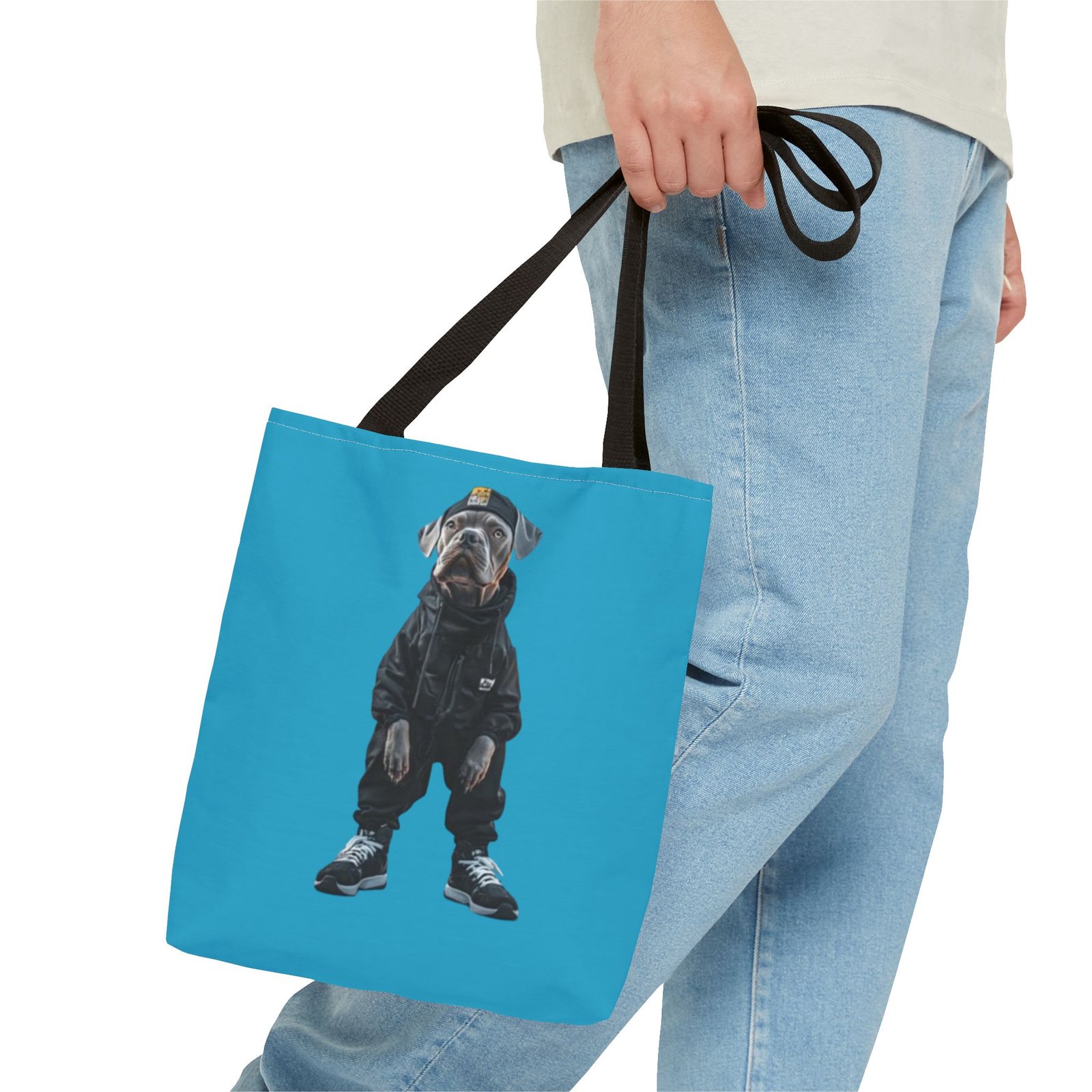 Terrier Dog Tote Bag - Stylish Dog Lover's Accessory - Image 3