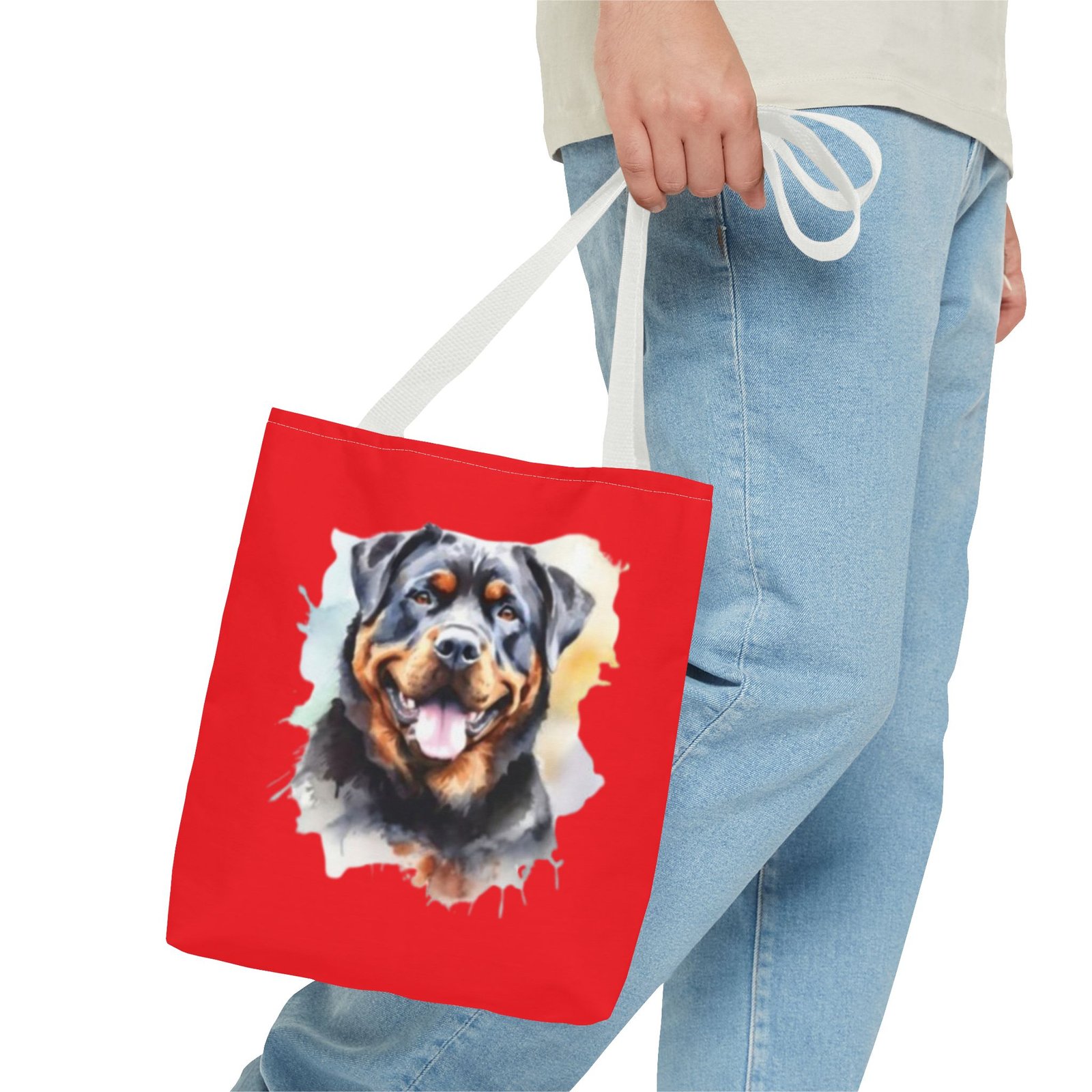 Rottweiler Dog Tote Bag - Stylish Dog Lover's Accessory - Image 11