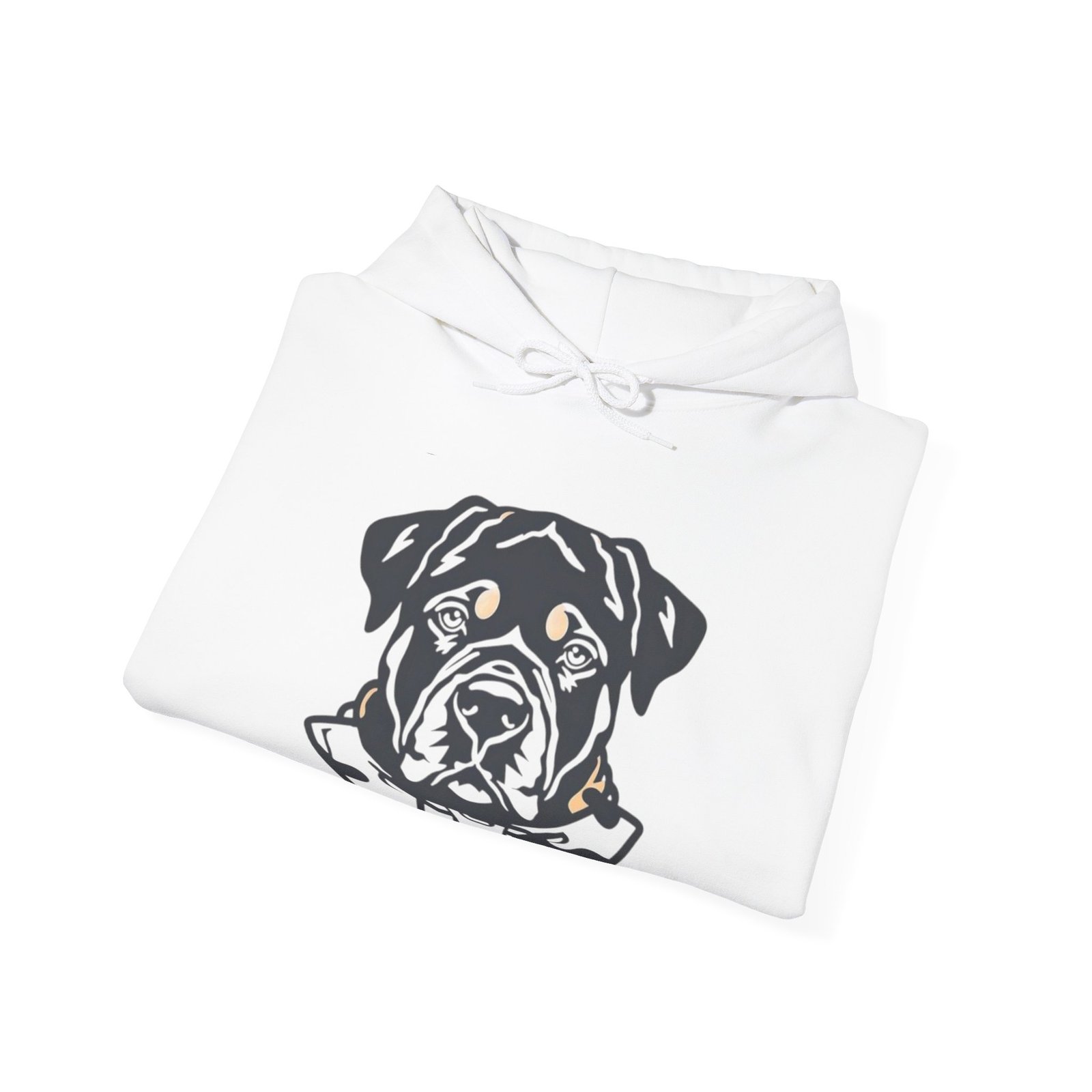 Rottweiller Rotty Dog Lover Puppy Hoodie Unisex Heavy Blend™ Hooded Sweatshirt 08 - Image 4