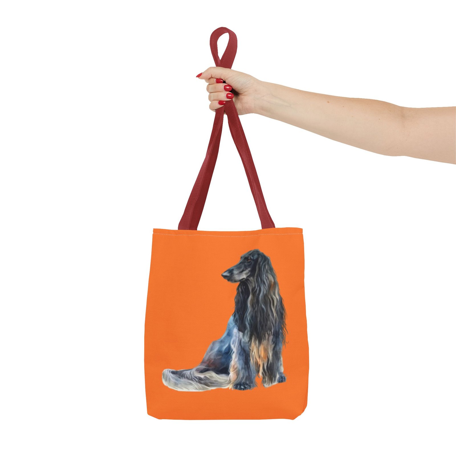 Afghan Hound Dog Pet Lover Tote Bag - Stylish Dog Lover's Accessory - Image 8