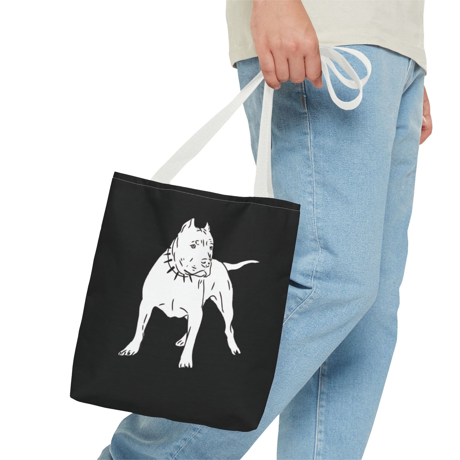 Bull Terrier Tote Bag - Stylish Dog Lover's Accessory - Image 11