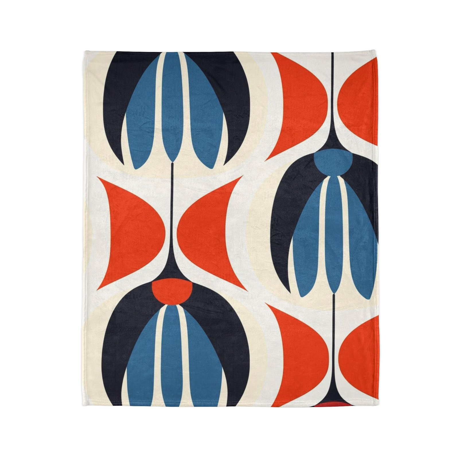 60s patterns Soft Polyester Blanket - Image 6