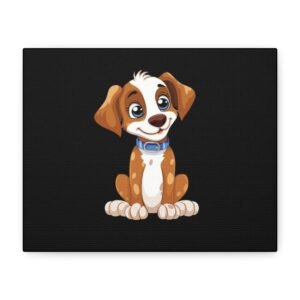 Dog Canvas Art - 1.25" Stretched Matte Print for Pet Lovers
