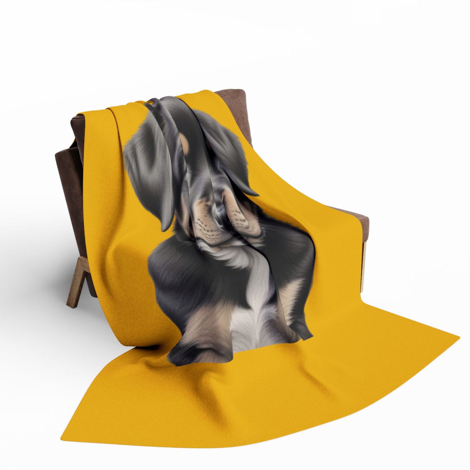 Rottweiller Puppy Arctic Fleece Blanket - Image 12