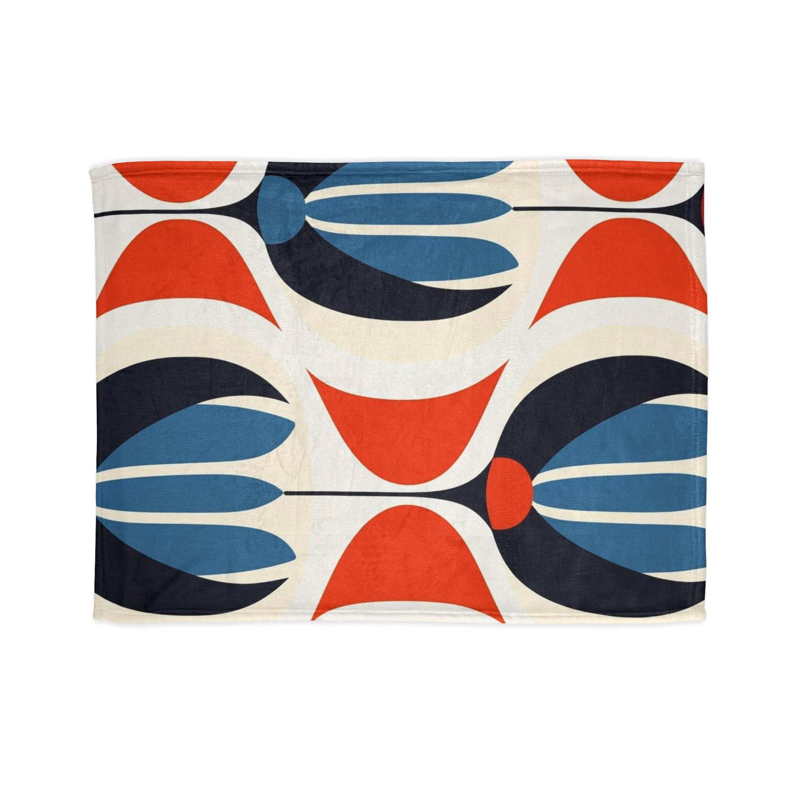 60s patterns Soft Polyester Blanket