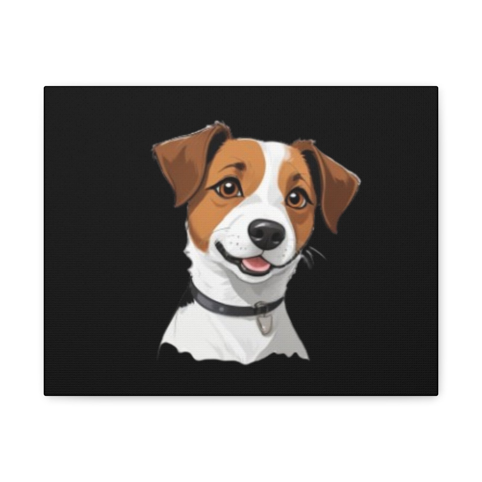 Terrier Dog Canvas Art - 1.25" Stretched Matte Print for Pet Lovers - Image 9
