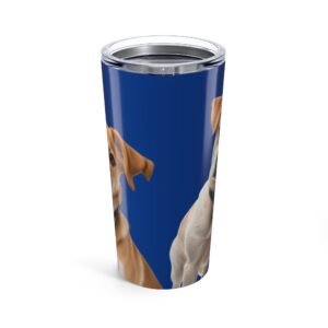 Terrier Dog Lover Tumbler | Green Pet Design | Perfect Gift for Animal Enthusiasts