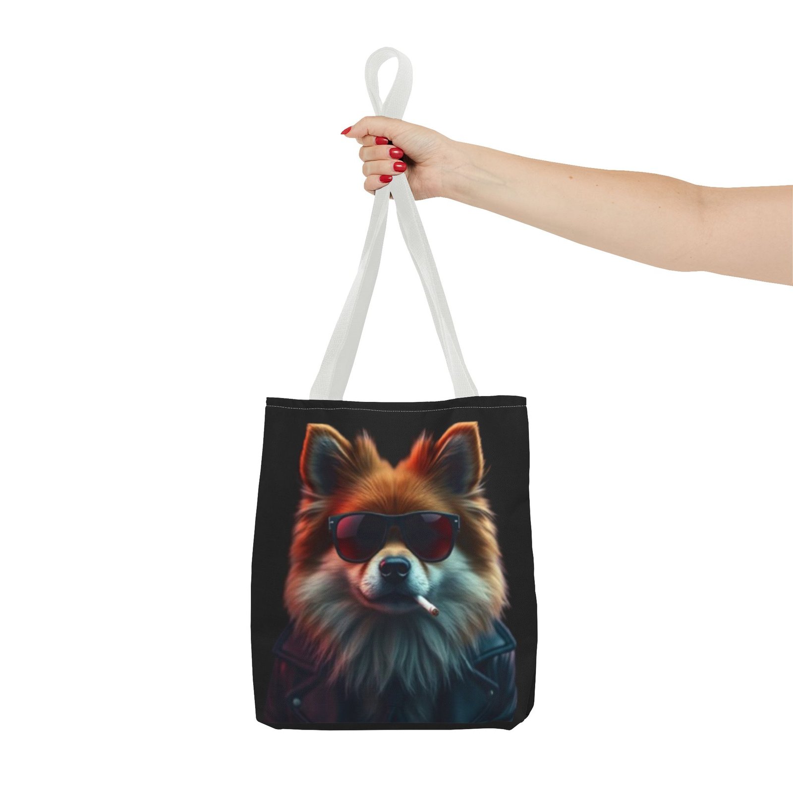 Pomeranian Stylish Dog Tote Bag, Trendy Pet Lover Gift, Funky Beach Bag, Cute Tote for Dog Owners, Fun Shopping Bag - Image 12