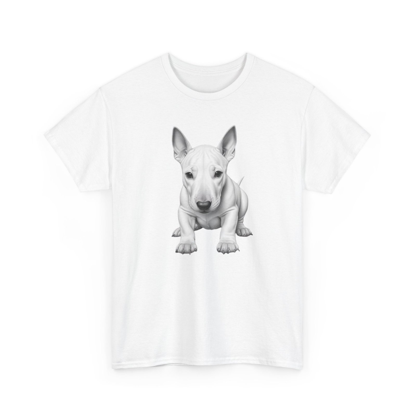 English Bull Terrier Unisex Heavy Cotton Tee - Image 3