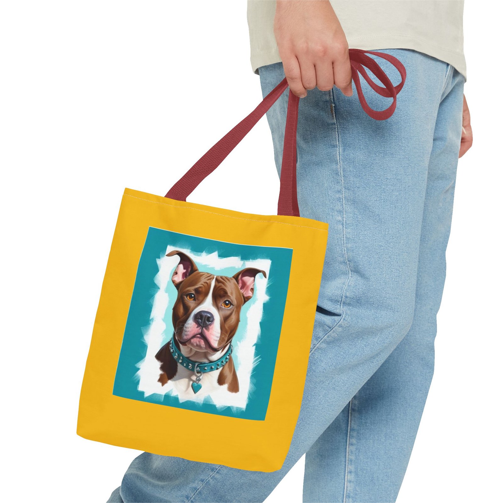 Bull Terrier Dog Pet Lover Tote Bag - Stylish Dog Lover's Accessory - Image 7