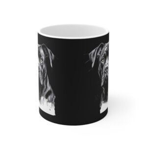 Bull Terrier Ceramic Coffee Cups, 11oz, 15oz