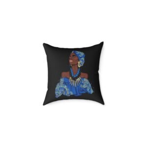 Proud Print Square Poly Canvas Pillow Cushion 08