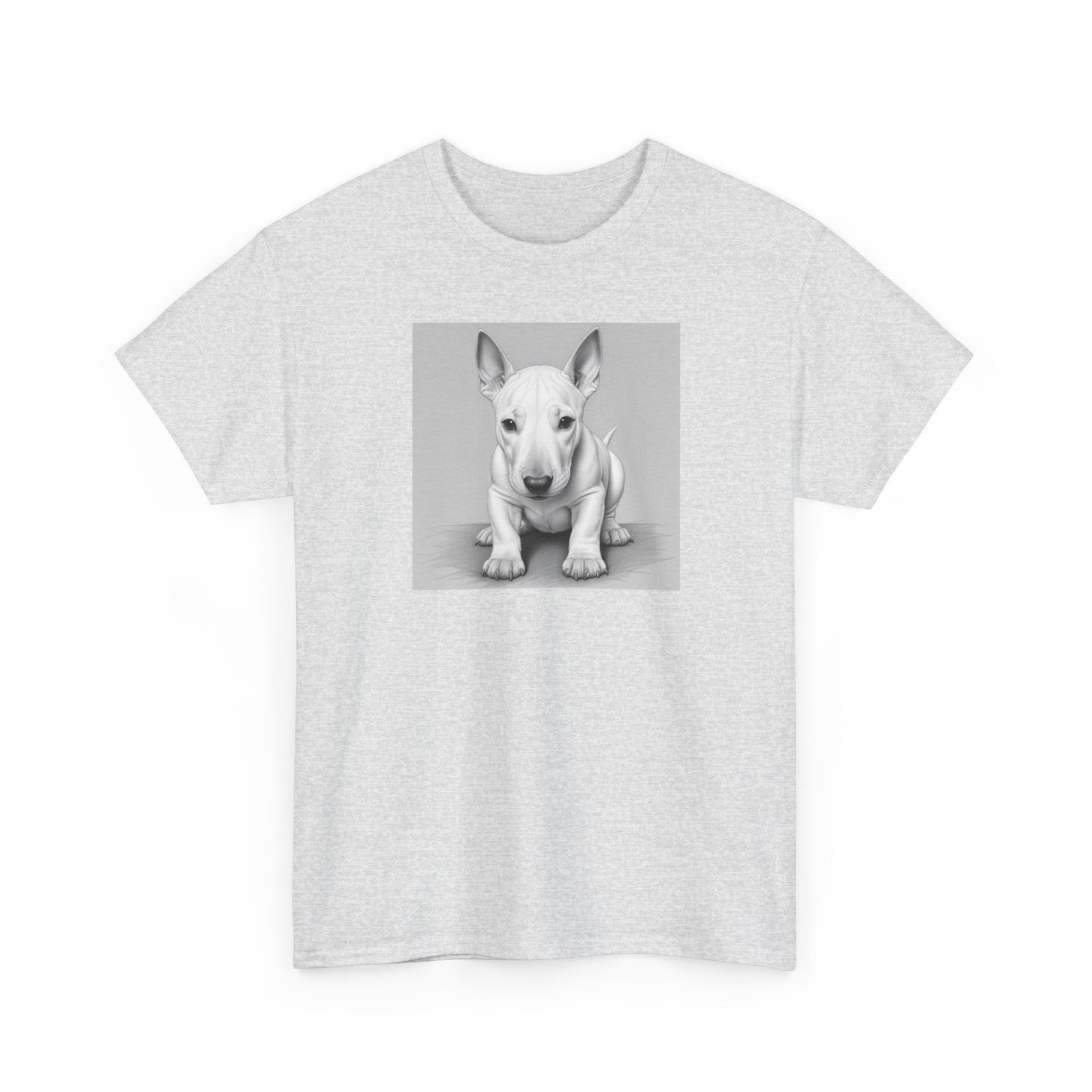 English Bull Terrier Unisex Heavy Cotton Tee - Image 7