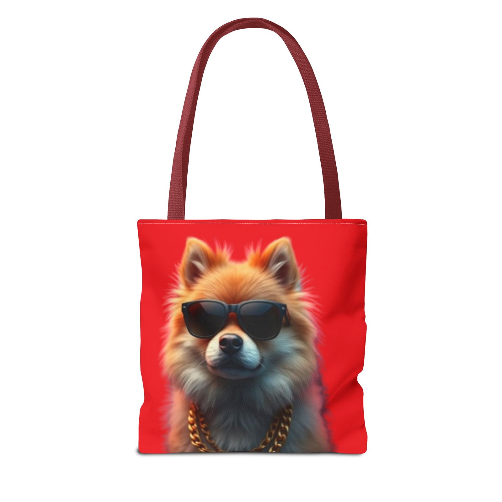 Pomeranian Stylish Dog Tote Bag, Trendy Pet Lover Gift, Funky Beach Bag, Cute Tote for Dog Owners, Fun Shopping Bag - Image 6