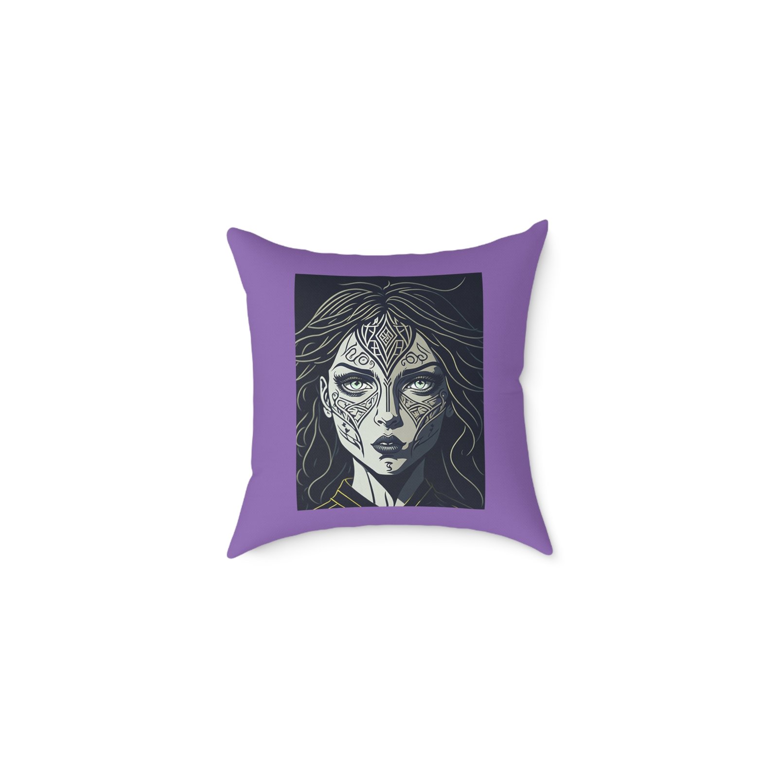 Copy of Subdued Print Square Poly Canvas Pillow