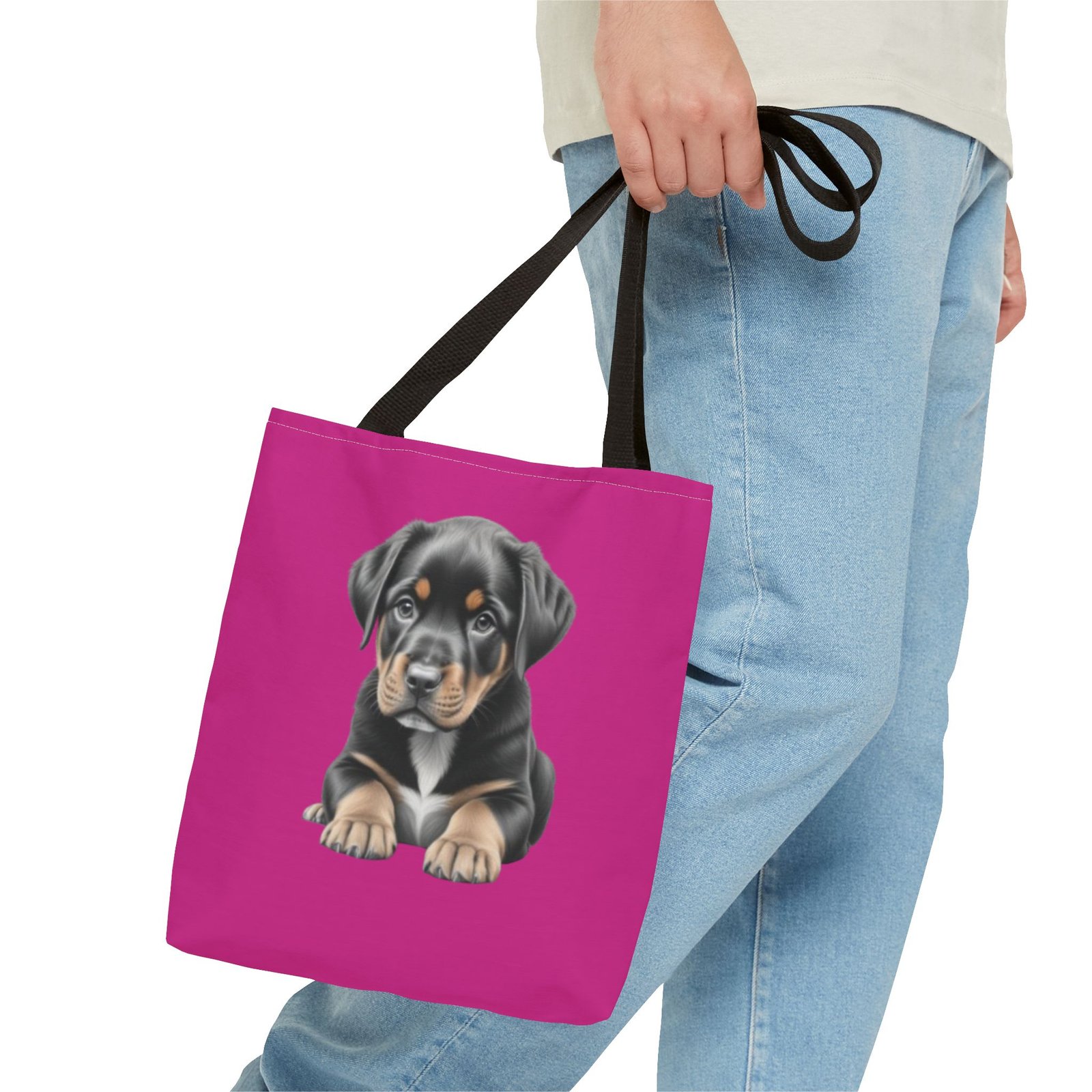 Rottweiler Tote Bag - Stylish Dog Lover's Accessory - Image 3