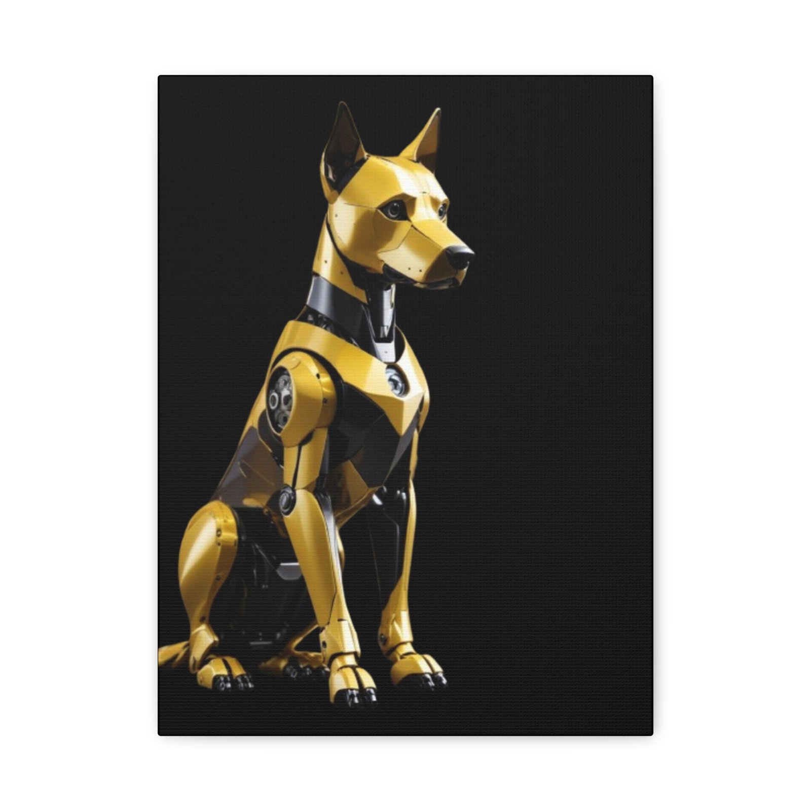 Robot Dog Art Canvas Print - Modern Home Decor - Image 5