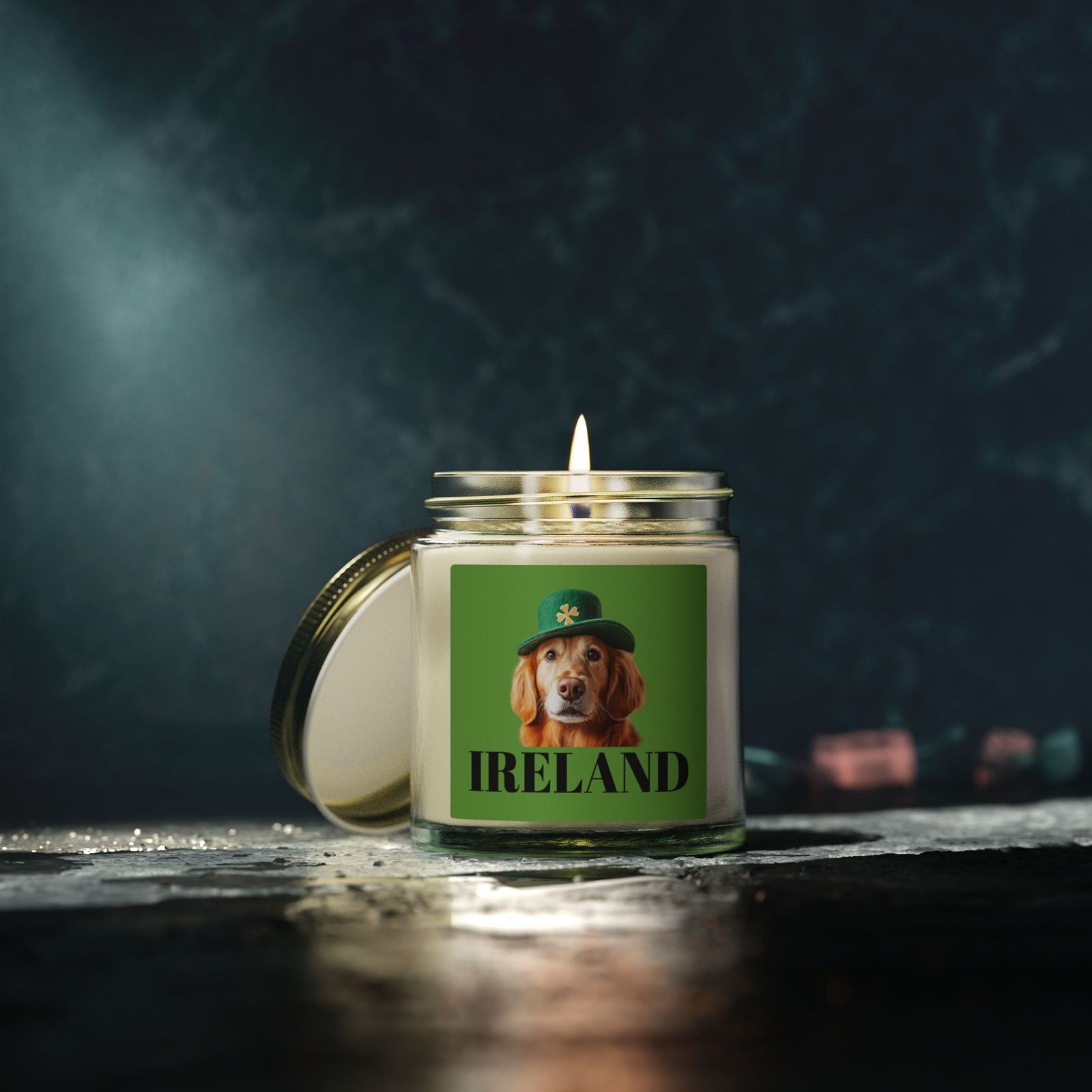 Ireland Dog Lover Scented Candles, Home Decor Gift, Unique Candle for Dog Owners, Pet-Themed Aromatherapy, French Bulldog Inspired - Image 4