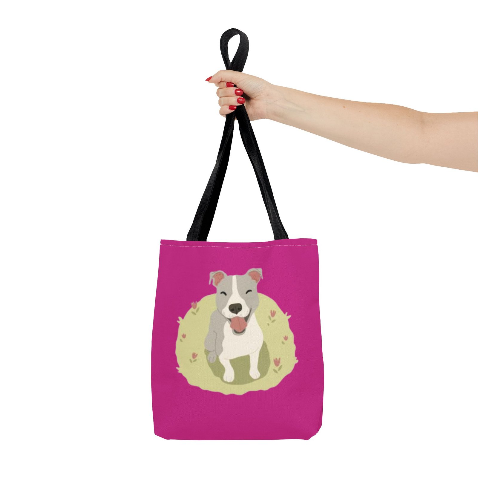 Bull Terrier Tote Bag - Stylish Dog Lover's Accessory - Image 4