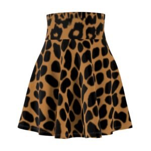 Print Women's Skater Skirt - Boho Chic Style for Spring & Summer