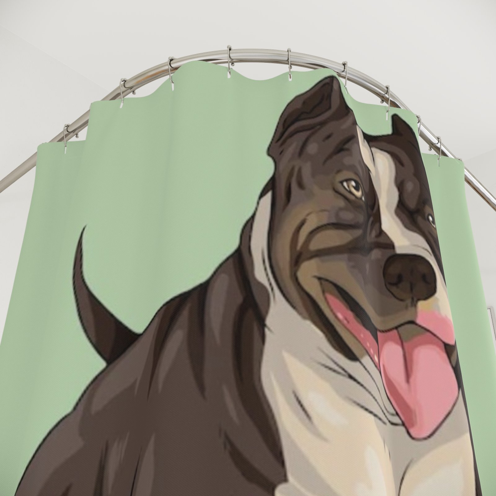 Shower Curtains Dog Terrier - Image 2