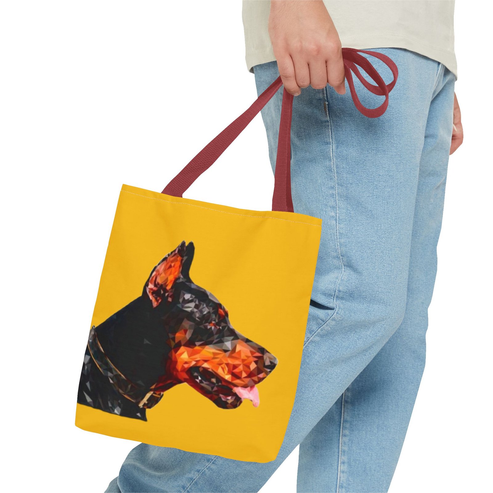 Doberman Dog Pet Lover Tote Bag - Stylish Dog Lover's Accessory - Image 7