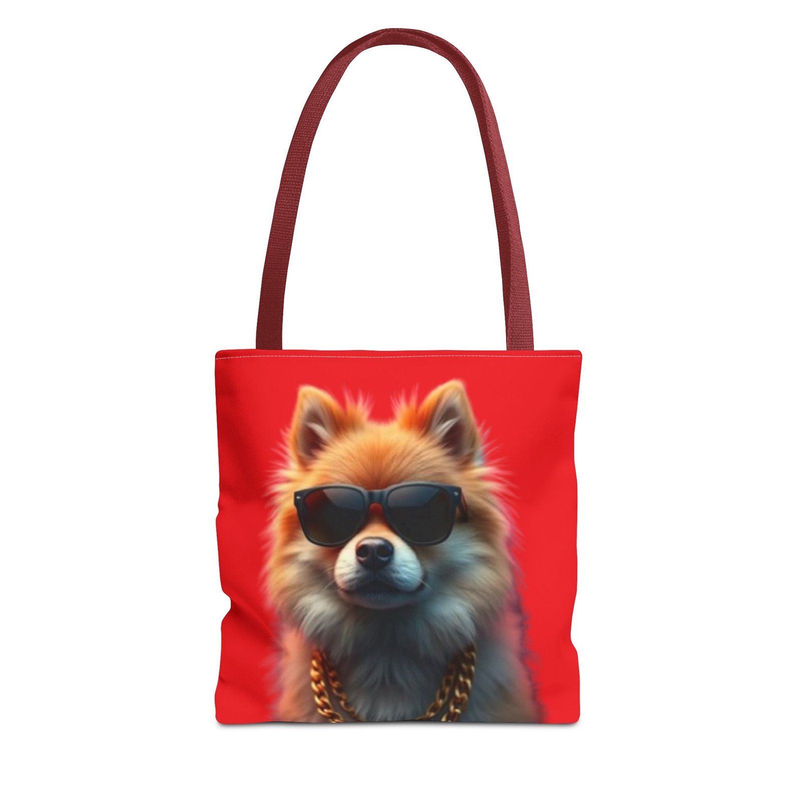 Pomeranian Stylish Dog Tote Bag, Trendy Pet Lover Gift, Funky Beach Bag, Cute Tote for Dog Owners, Fun Shopping Bag - Image 5