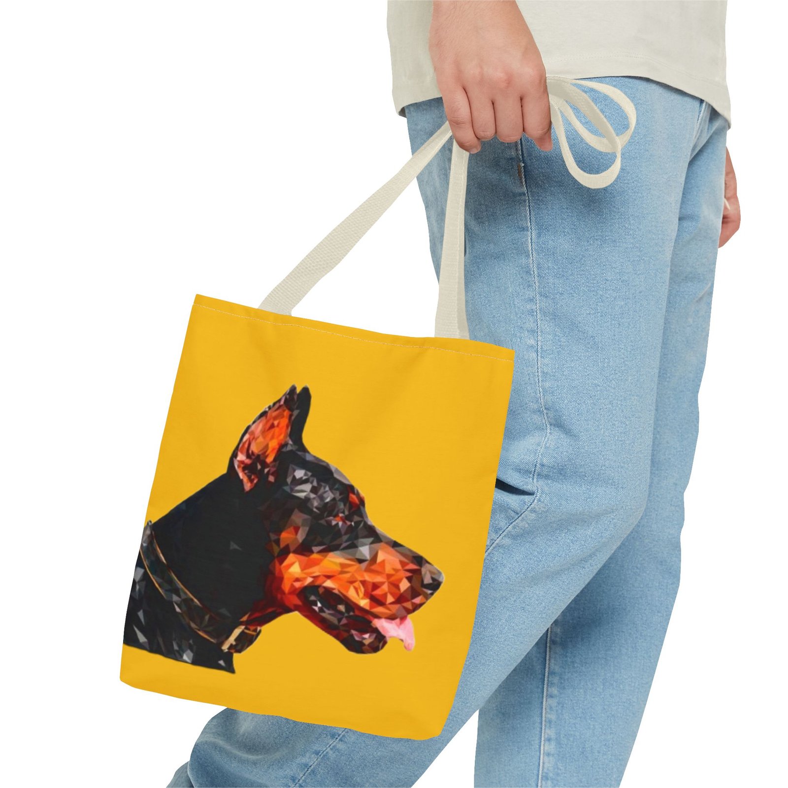 Doberman Dog Pet Lover Tote Bag - Stylish Dog Lover's Accessory - Image 15