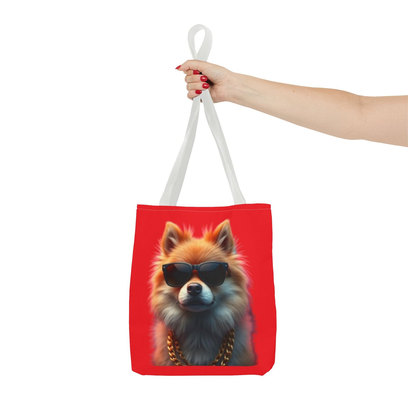 Pomeranian Stylish Dog Tote Bag, Trendy Pet Lover Gift, Funky Beach Bag, Cute Tote for Dog Owners, Fun Shopping Bag - Image 12